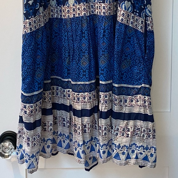 Sea New York blue dress smocked medium - Picture 5 of 8